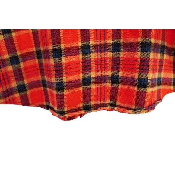 Vintage Plaid Flannel Shirt, Sanforized Frostproof, Button Up, Mens Size XXXL, 3 - Picture 6 of 8